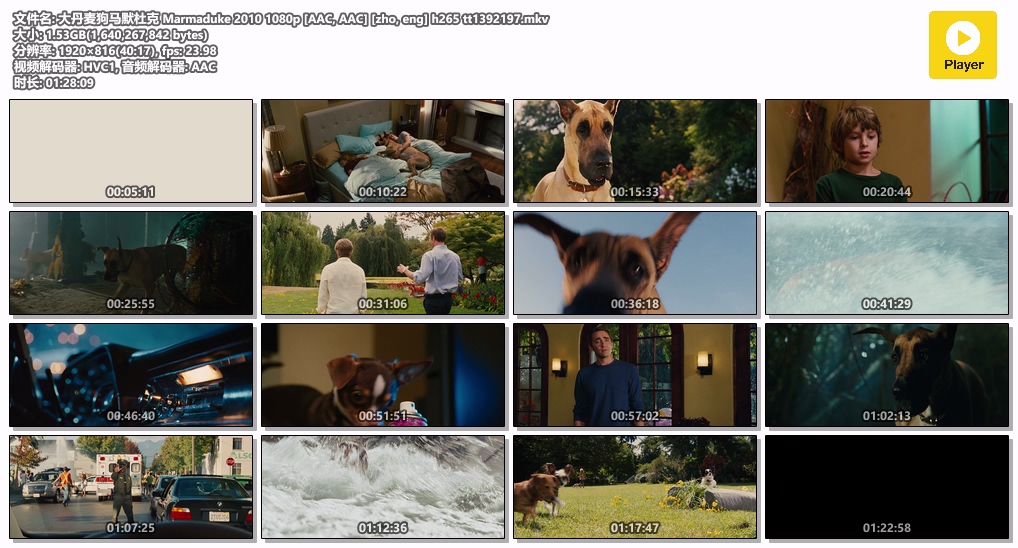 大丹麦狗马默杜克 Marmaduke 2010 1080p [AAC, AAC] [zho, eng] h265 tt1392197.mkv.jpg