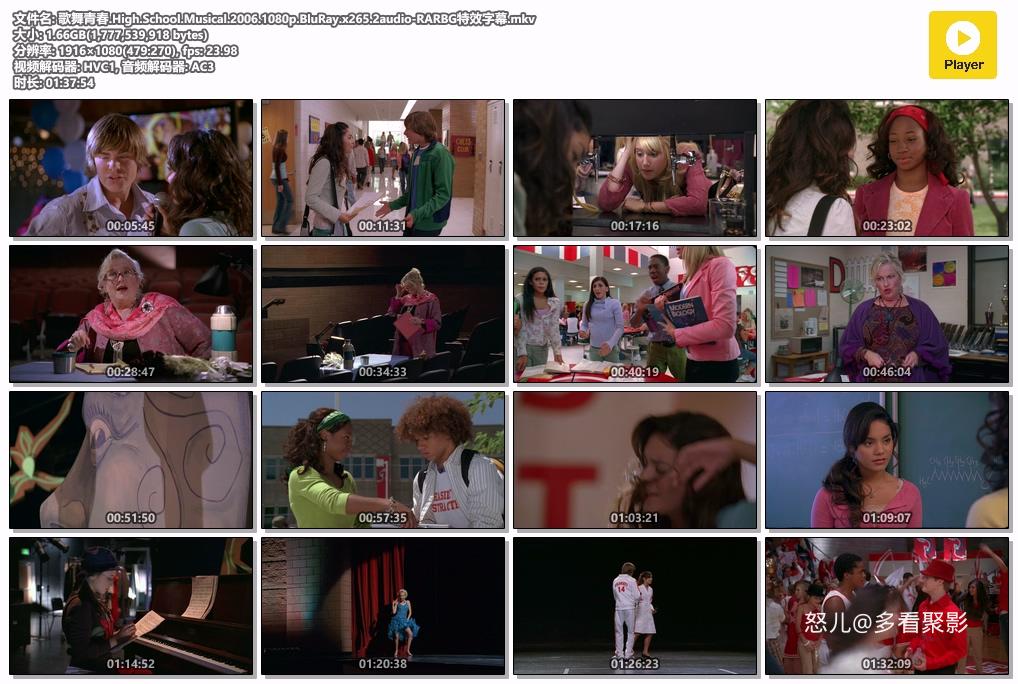 歌舞青春.High.School.Musical.2006.1080p.BluRay.x265.2audio-RARBG特效字幕.mkv.jpg